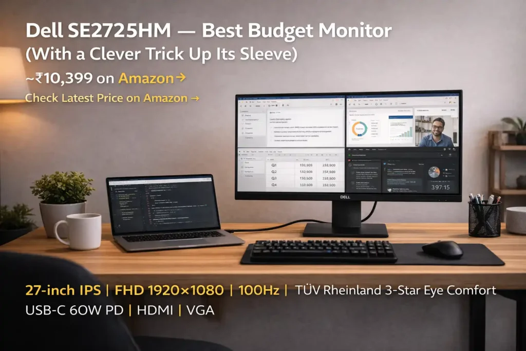 Dell SE2725HM 27 inch monitor under 11000 India