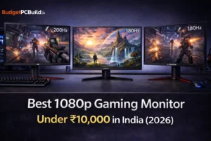 Read more about the article Best 1080p Gaming Monitor Under Rs10000 in India (2026)