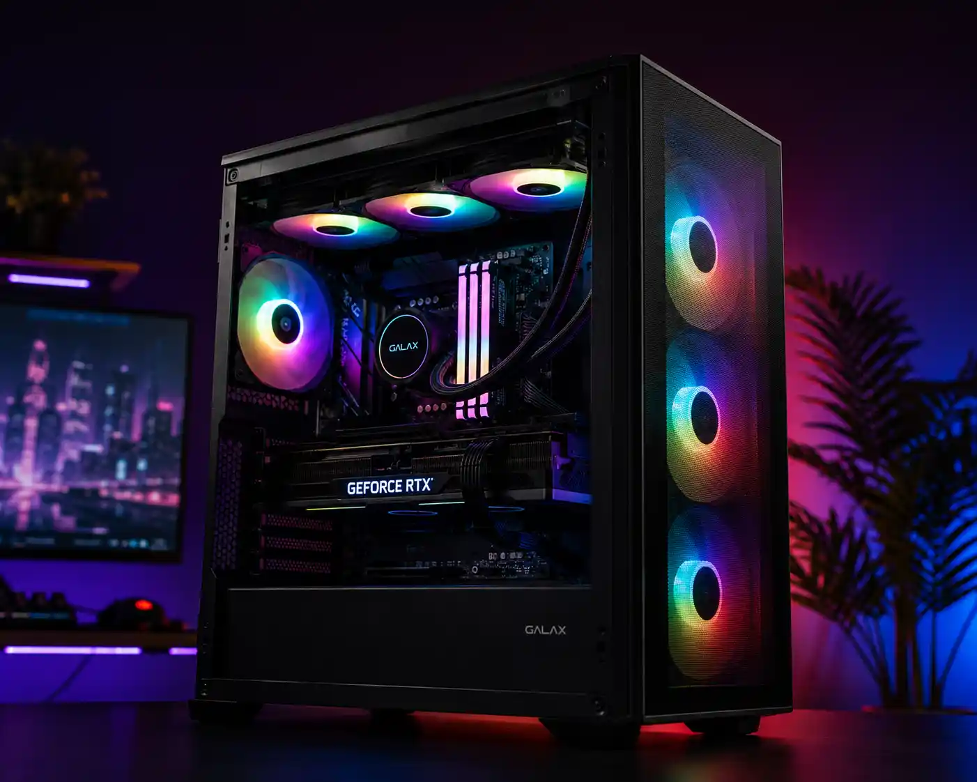 Ant Esports Elite 1100 mid-tower gaming PC case with tempered glass India