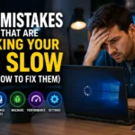 10 Mistakes That Are Making Your PC Slow (And How to Fix Them)