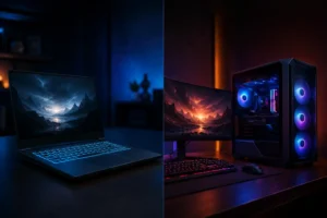 Read more about the article Gaming Laptop vs Gaming Desktop in India (2026): The Honest Truth Before You Spend Your Money