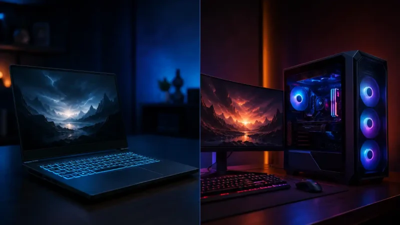 Gaming Laptop vs Gaming Desktop in India (2026): The Honest Truth Before You Spend Your Money